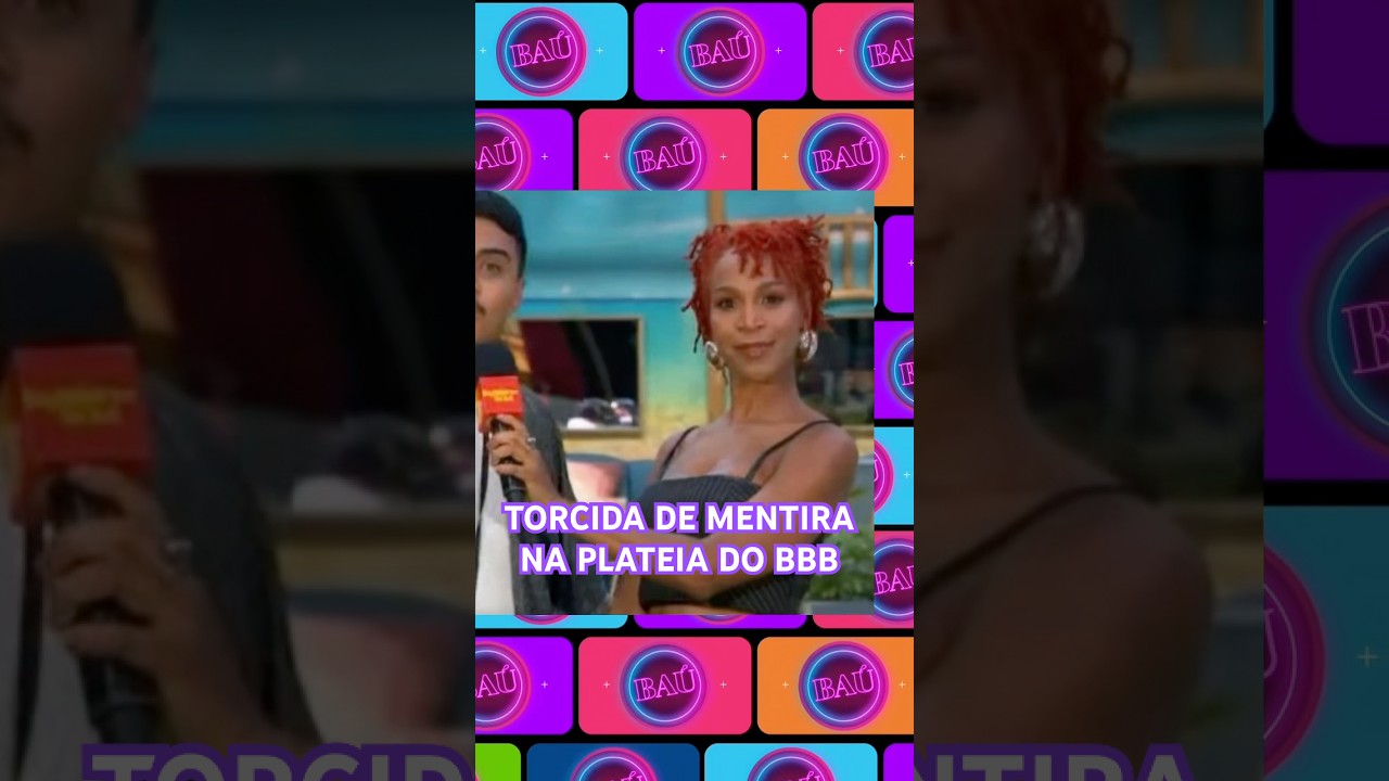 Torcida de Sarah Andrade e Sol Vega em plateia do BBB revela n&atilde;o conhecer as participantes.