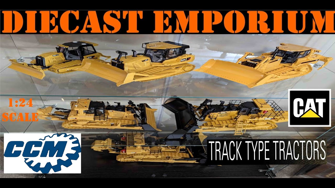 $12,000 Worth of Diecast & Brass Models - CCM Classic Construction Models Caterpillar Dozers