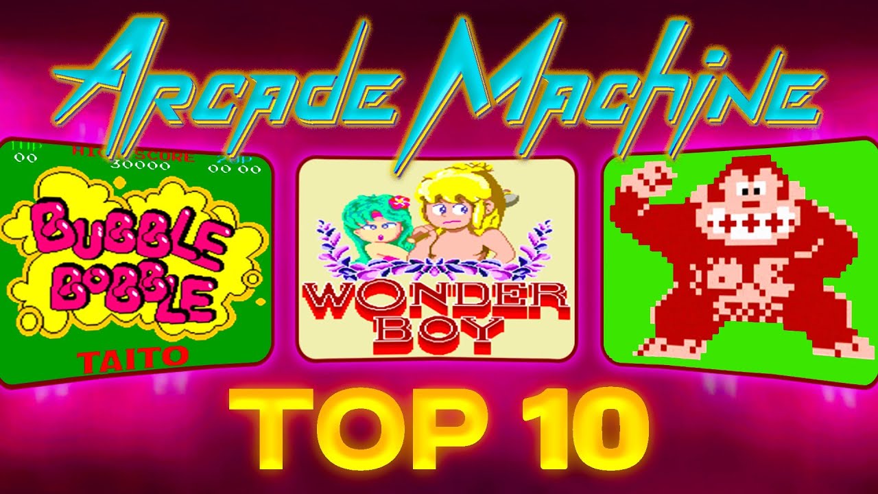 Top 10 Best Platform Games for Coin-Op Arcade Machines