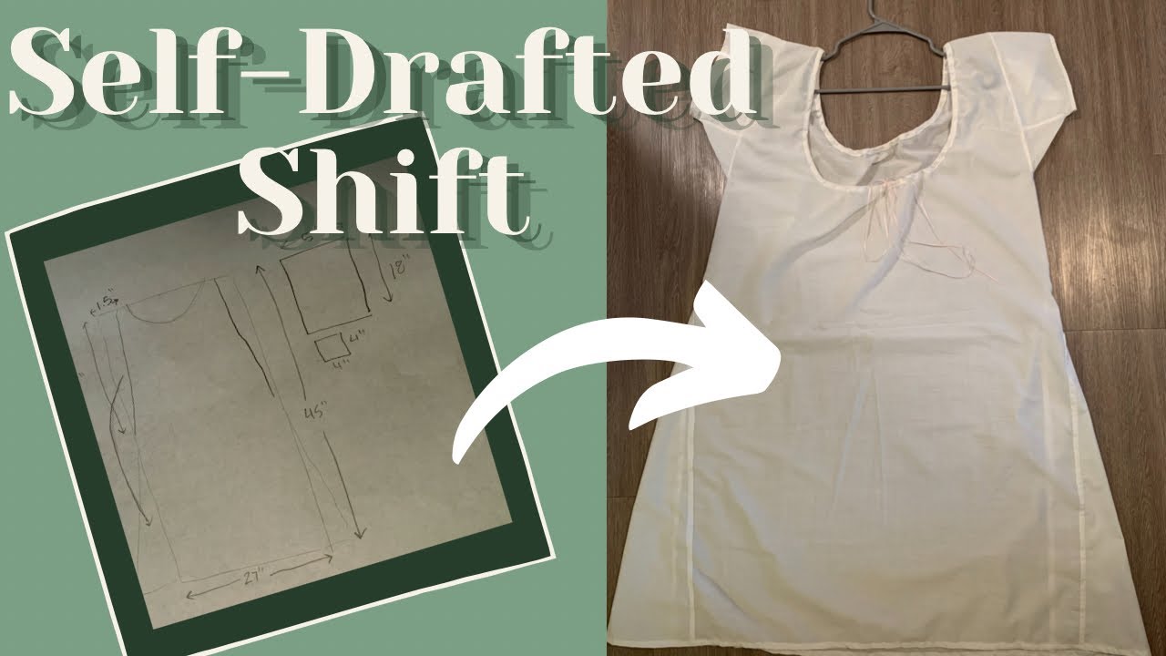 Drafting a Regency Era Shift