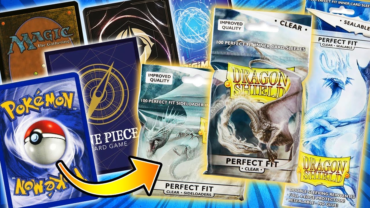 PROVIAMO LE PERFECT FIT SLEEVES DELLA DRAGON SHIELD SU TUTTI I PRINCIPALI GIOCHI DI CARTE!