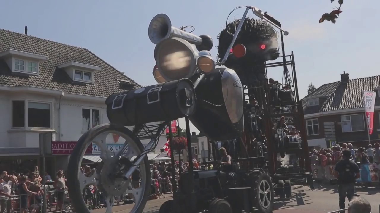 Brabantsedag 2017 - De Lambrekvrienden - M.A.C. Heeze - De Toetertocht,
een ontwapenende plezierrit