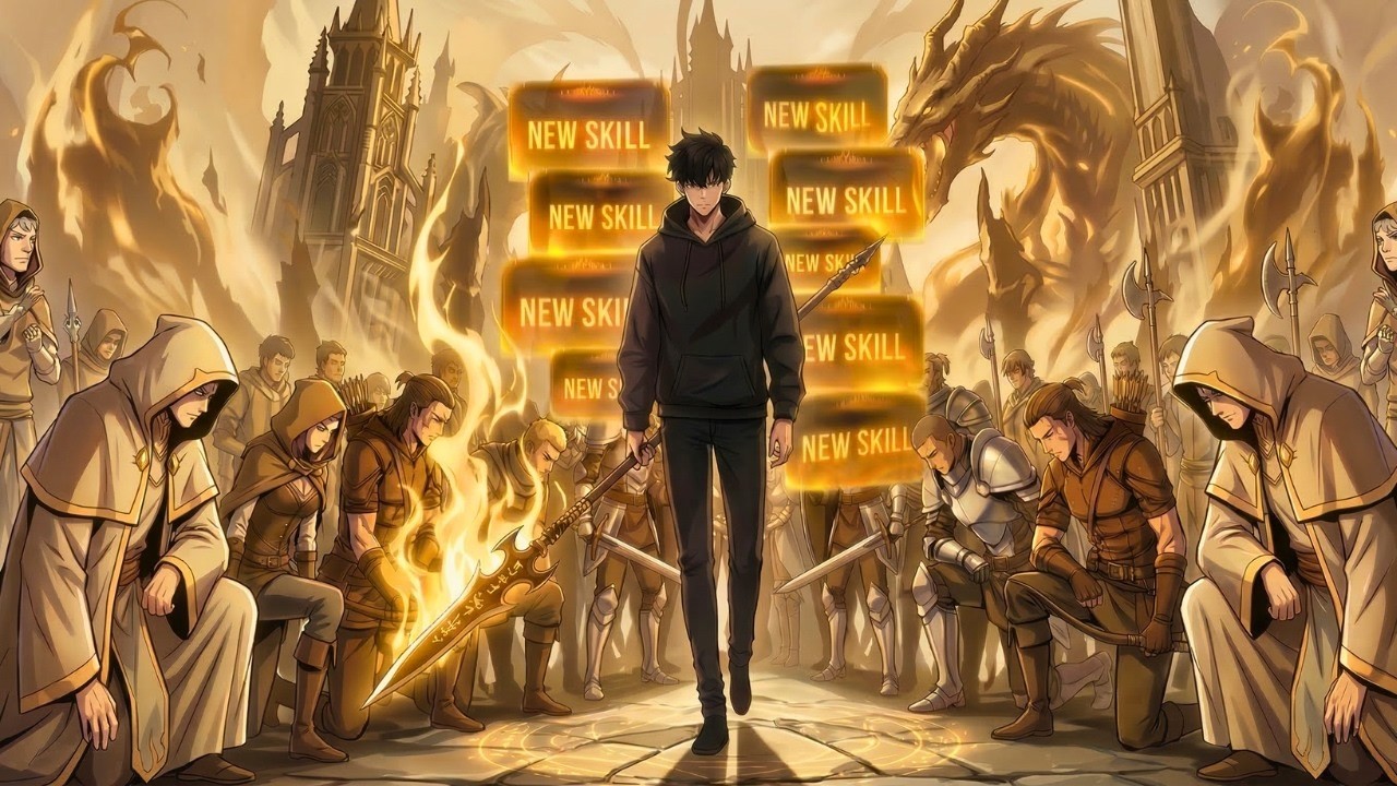 شاب يقابل فتاه صغيره فى الديماس تتعرض لخطر فيينقذذها  ويحول للبطل 🦸‍♂️✨ملخص انمى مغامرات