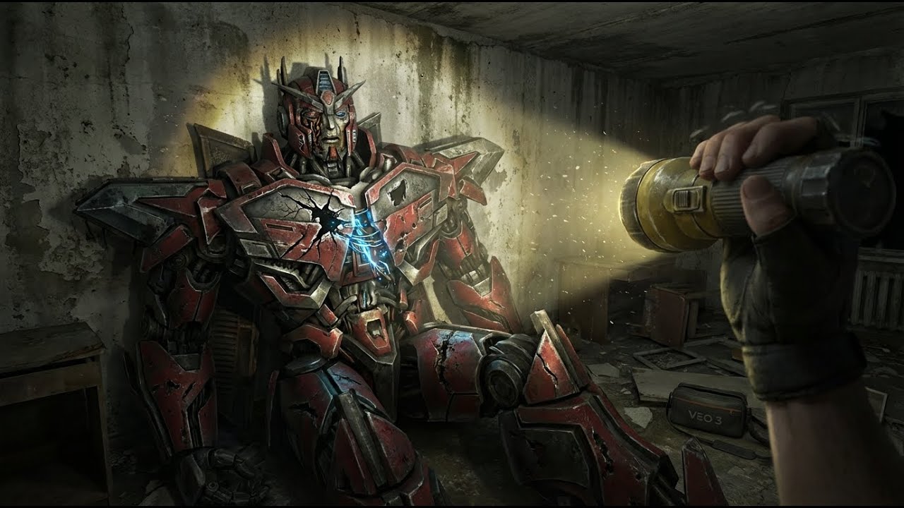 They Were Still Alive… Exploring Corrupted Autobots in an Abandoned House POV