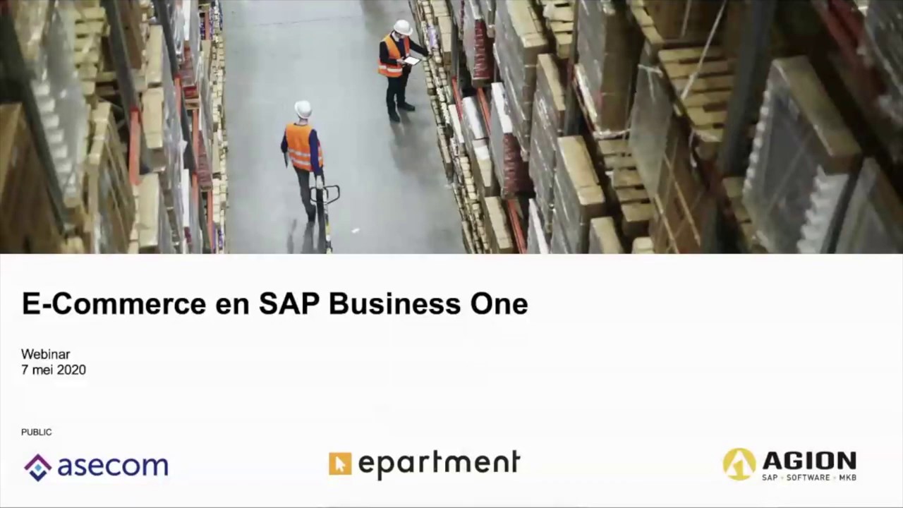 Webinar Magento connector voor SAP Business One