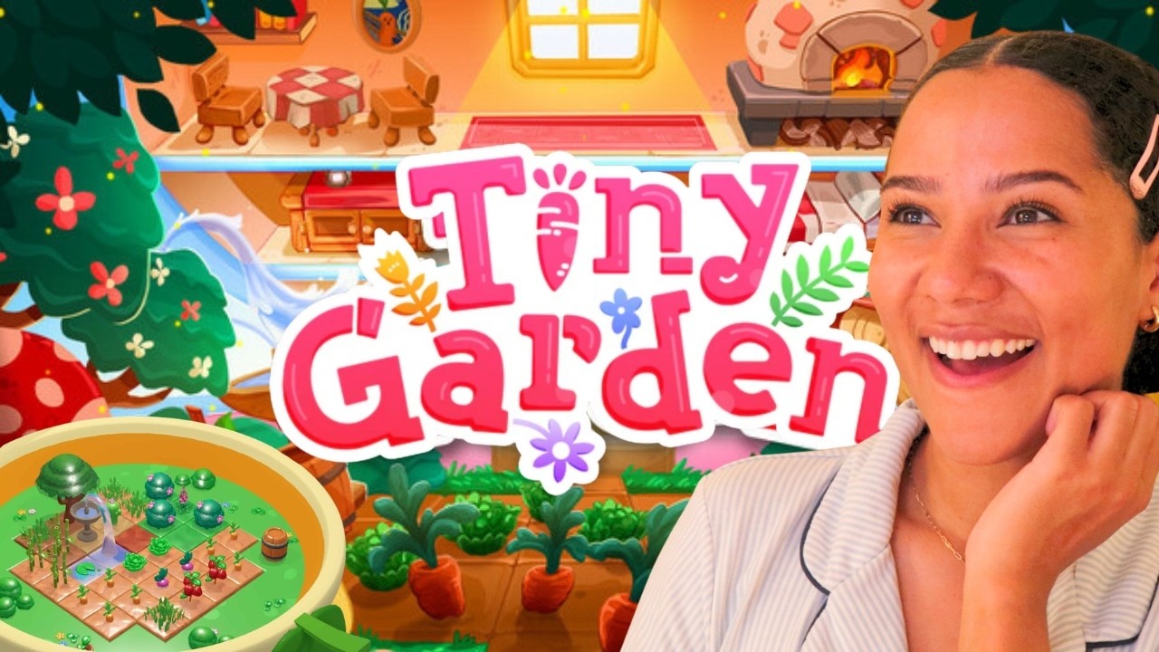 garden puzzle meets polly pocket decorating!🪴 Tiny Garden