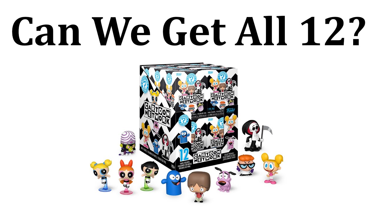 Распаковка коллекционных фигурок Funko Mystery Minis от Cartoon Network!