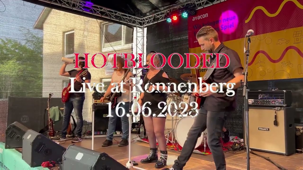 HOTBLOODED - STADTFEST RONNENBERG 2023
