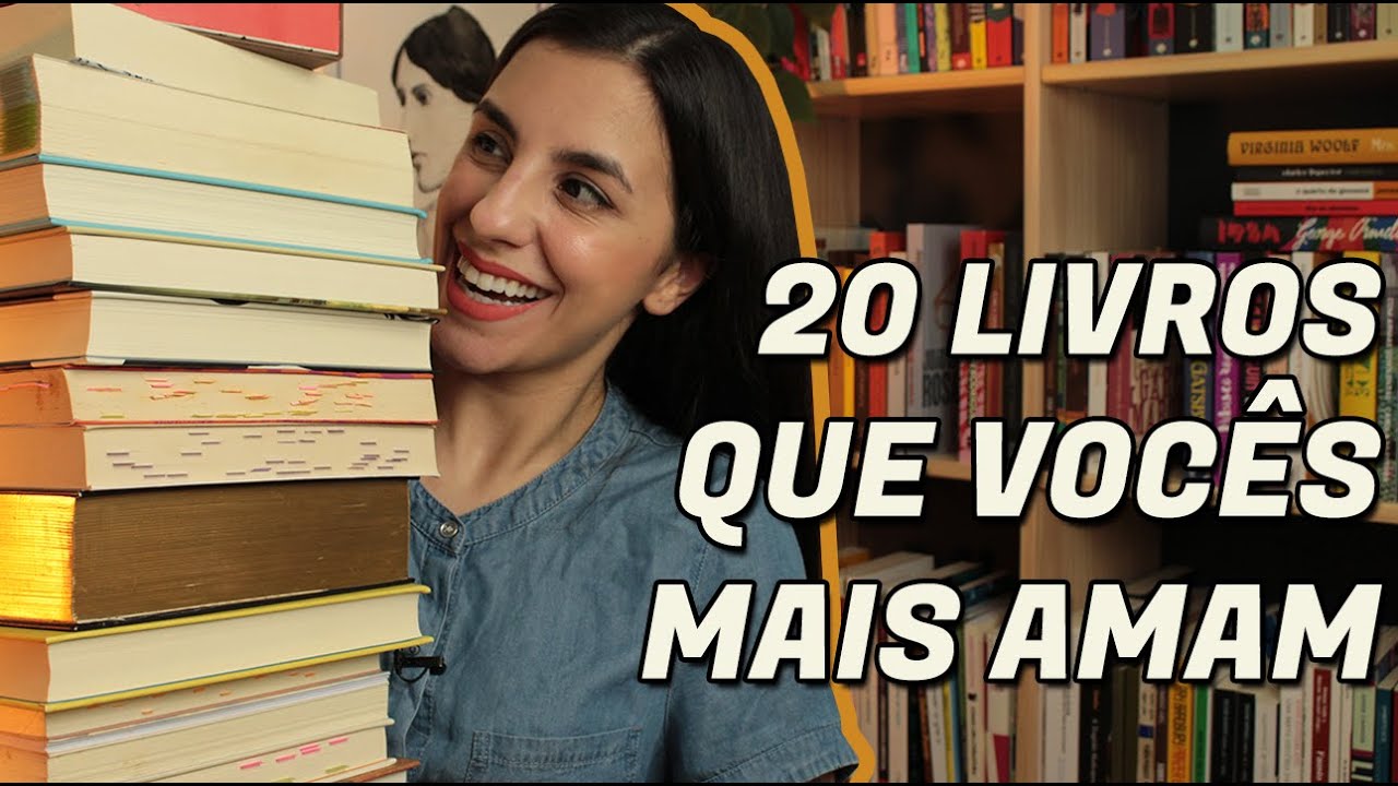 PERGUNTEI A 1700 LEITORES E ESSES SÃO OS 20 LIVROS PREFERIDOS DELES