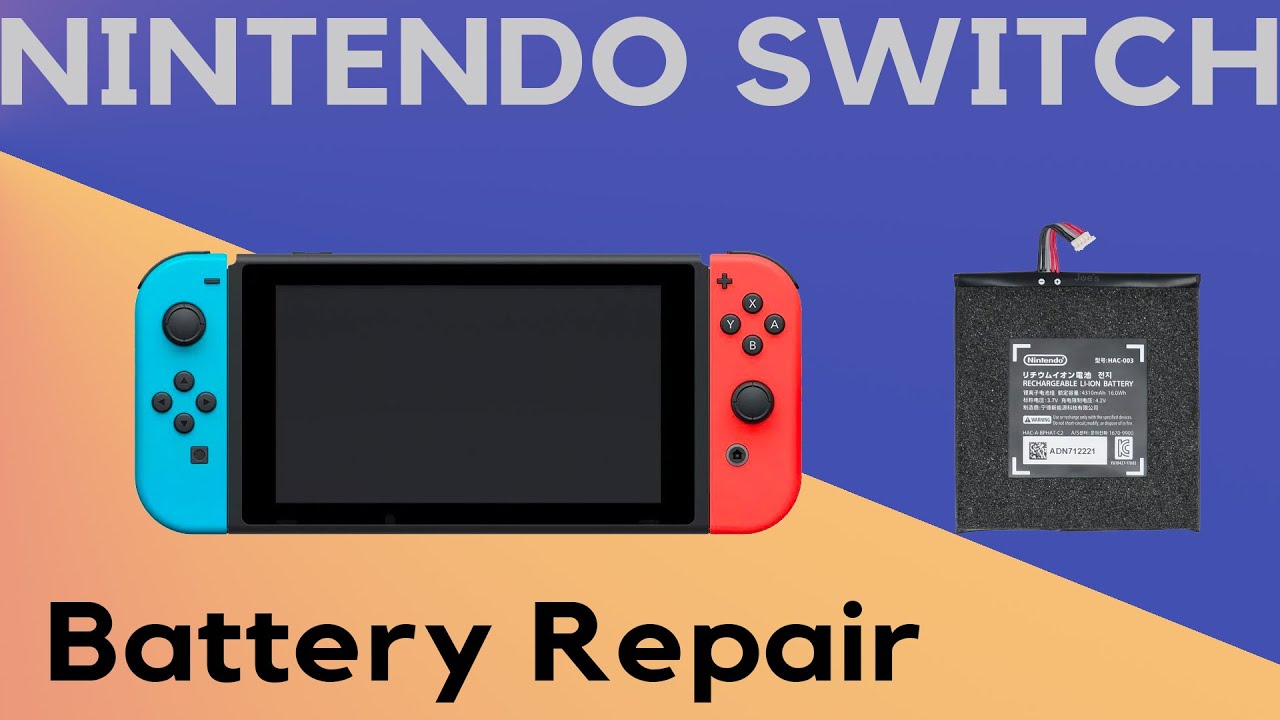 Замена батареи Nintendo Switch | Руководство по ремонту