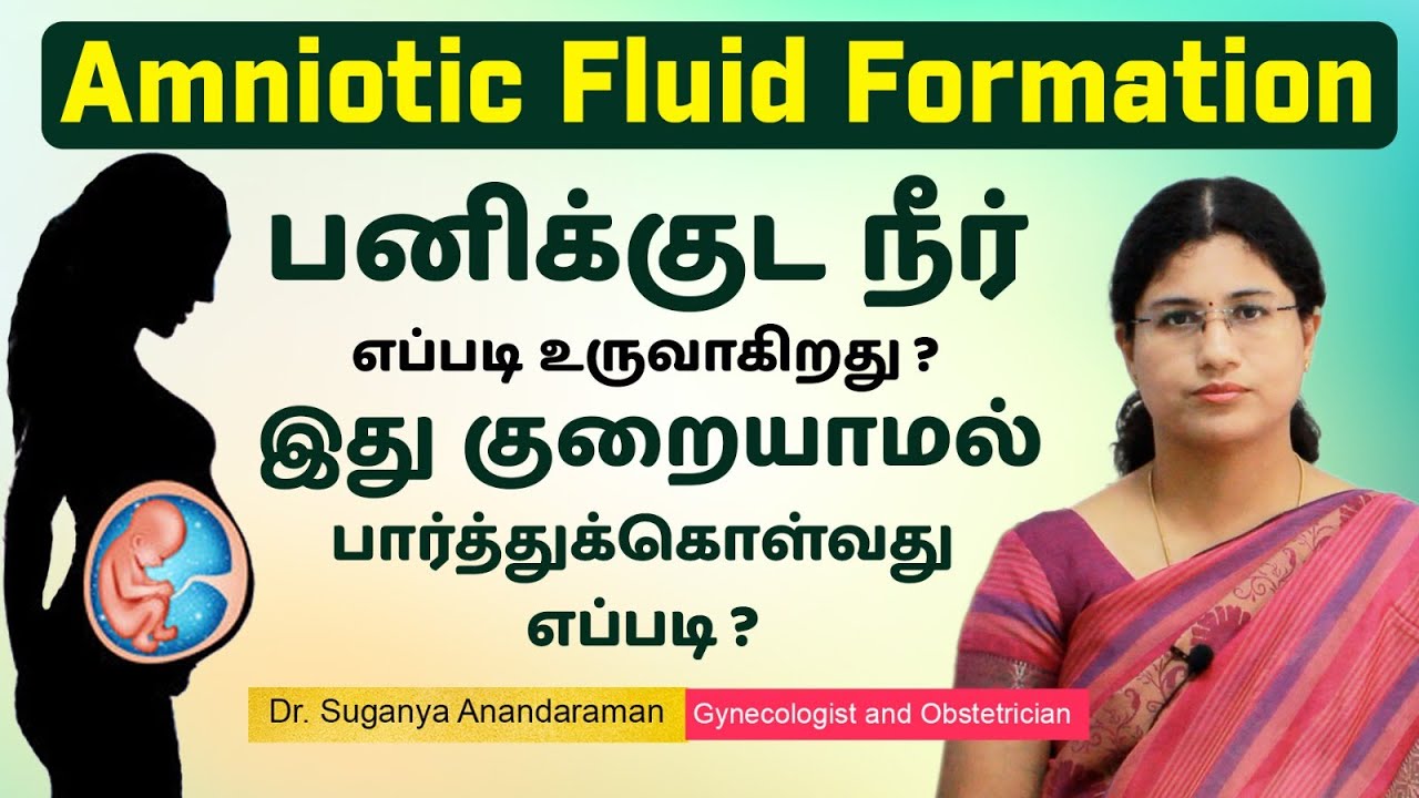 Amniotic Fluid Formation | பணிக்குட நீர் எப்படி உருவாகிறது இது குறையாமல் பார்த்துக் கொள்வது எப்படி