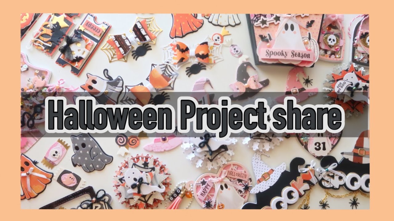 Halloween project share | KLJUYP & KSCRAFT dies 🎃