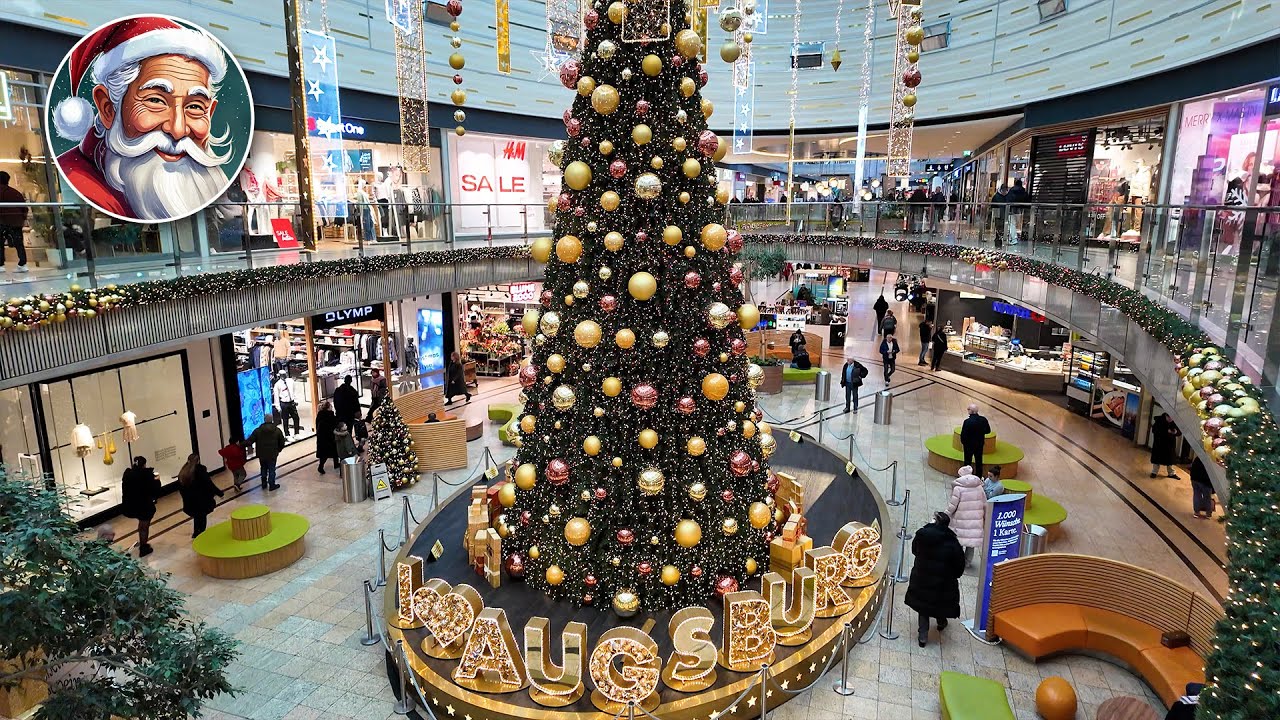 🎄 CHRISTMAS MARKET & MALL | Augsburg - Germany 🎅