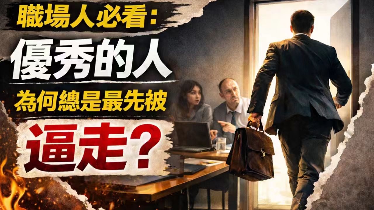 職場人必看：優秀的人，為何總最先被逼走？#職場人#職場心得#職場乾貨#職場思維#自我提升#人生智慧
