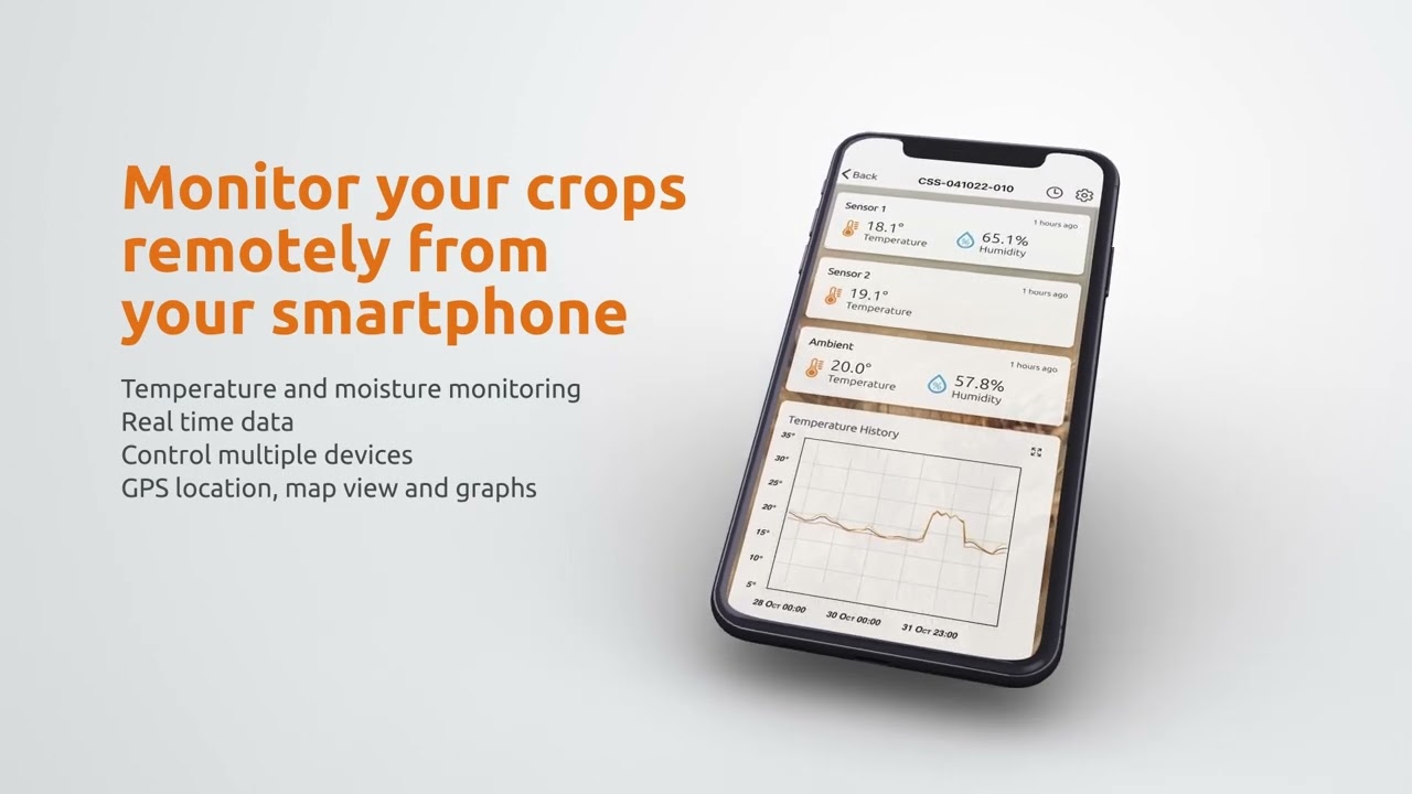 AgroLog App - Monitor your crops remotely