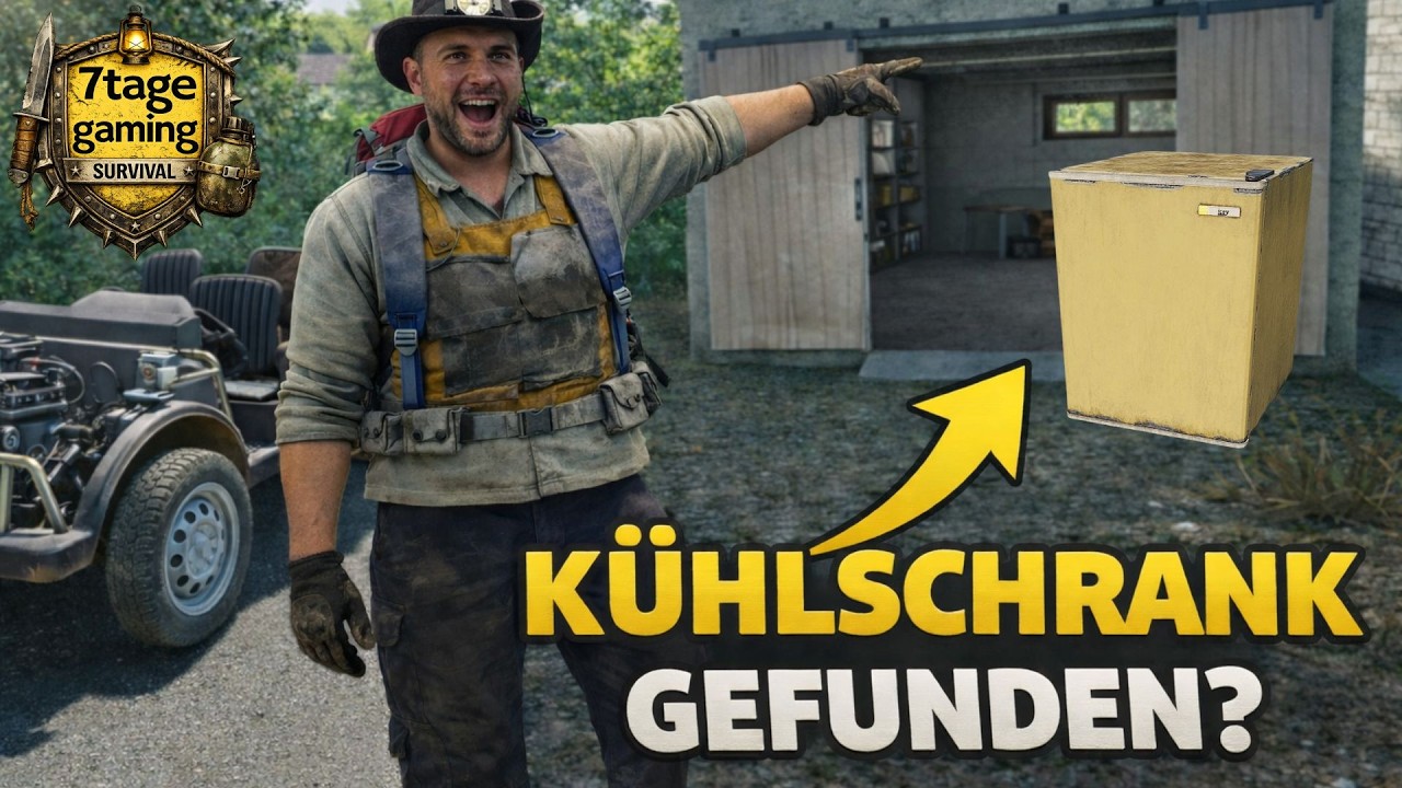 SCUM Gameplay Deutsch |  Ich weis genau, irgendwo wartet mein Kühlschrank auf mich