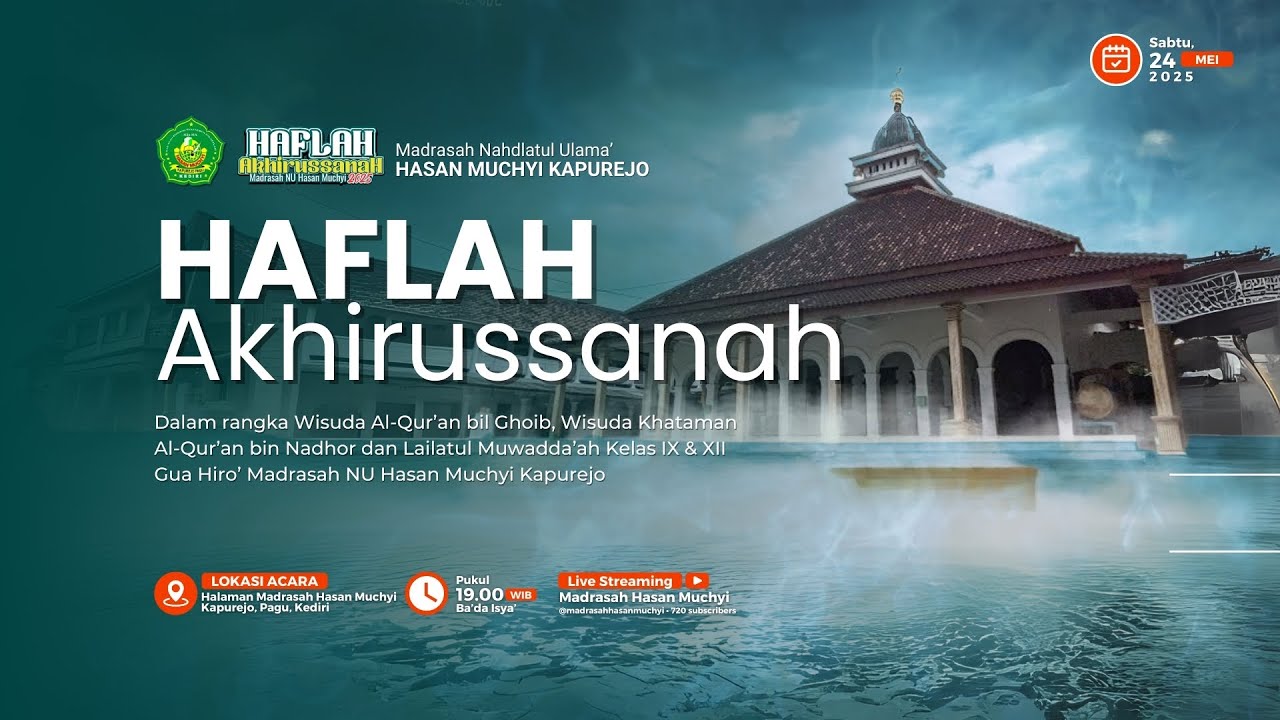 🔴 HAFLAH AKHIRUSSANAH Madrasah NU Hasan Muchyi Kapurejo 2025