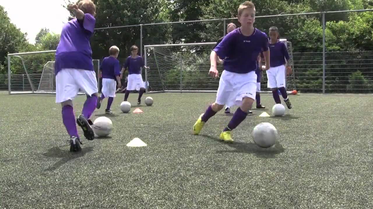 SoccerX Academy training kampioen van Nederland 2010 E- en D-pupillen