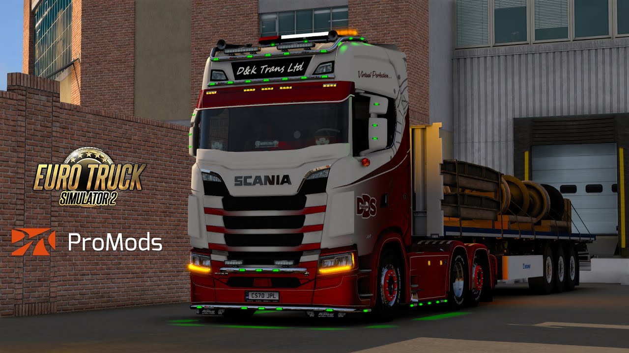 ETS2 1.39 | ProMod 2.51 | Calais to Dublin