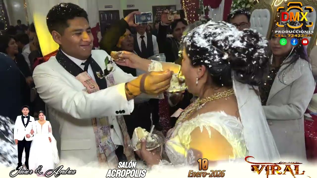 NUESTRA BODA JAVIER ASILLANES & ANDREA LUGONEZ 10-01-2026 CUARTA PARTE PRODUCCIONES DMX
