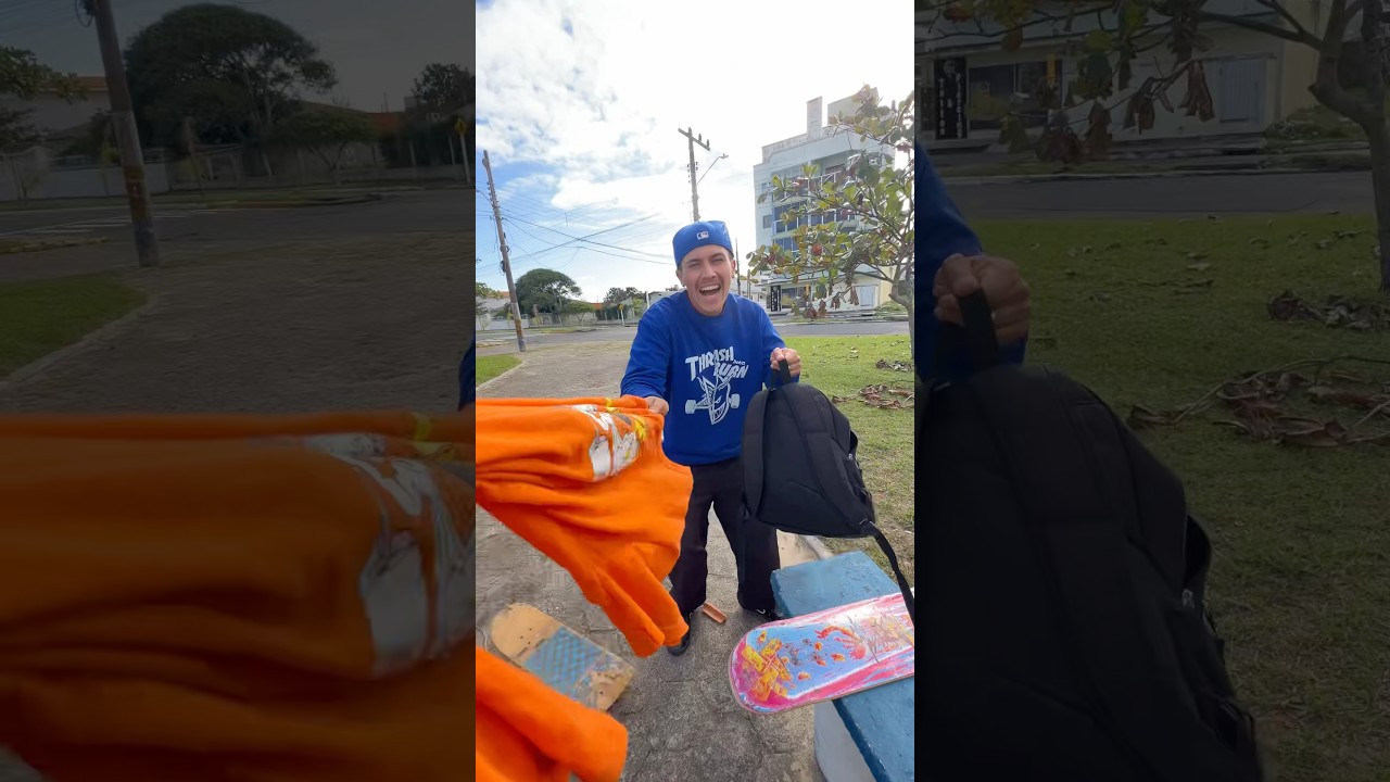 QUANDO CHEGA SKATISTA DO ROLO NA PISTA #shorts