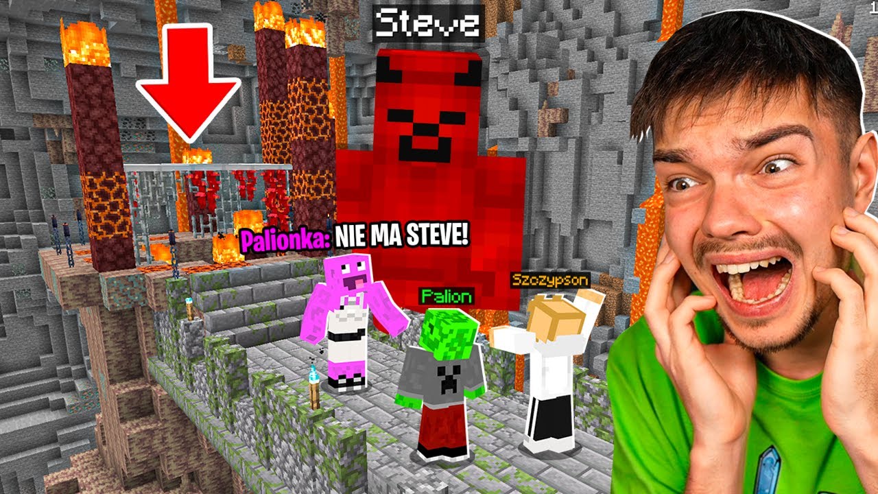 STEVE UCIEKŁ z NAJGORSZEJ CELI ŚWIATA!