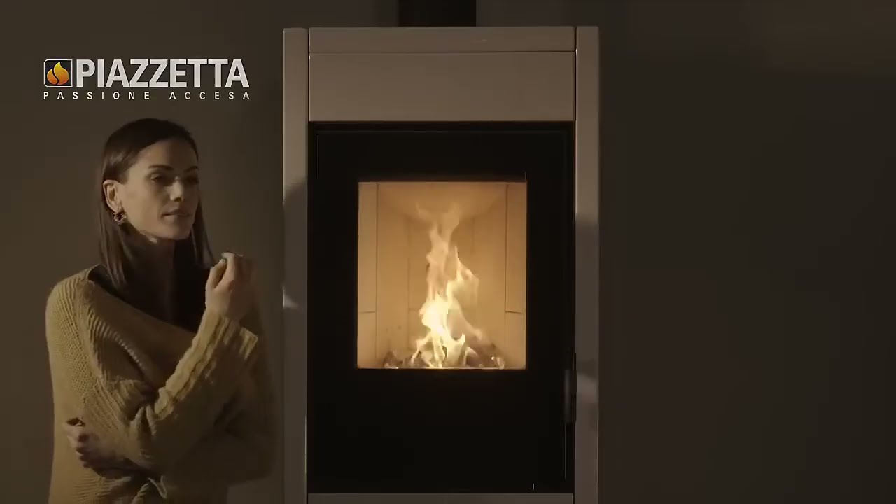 Piazzetta Infinity Plus Line, the new hybrid wood and pellet stoves
