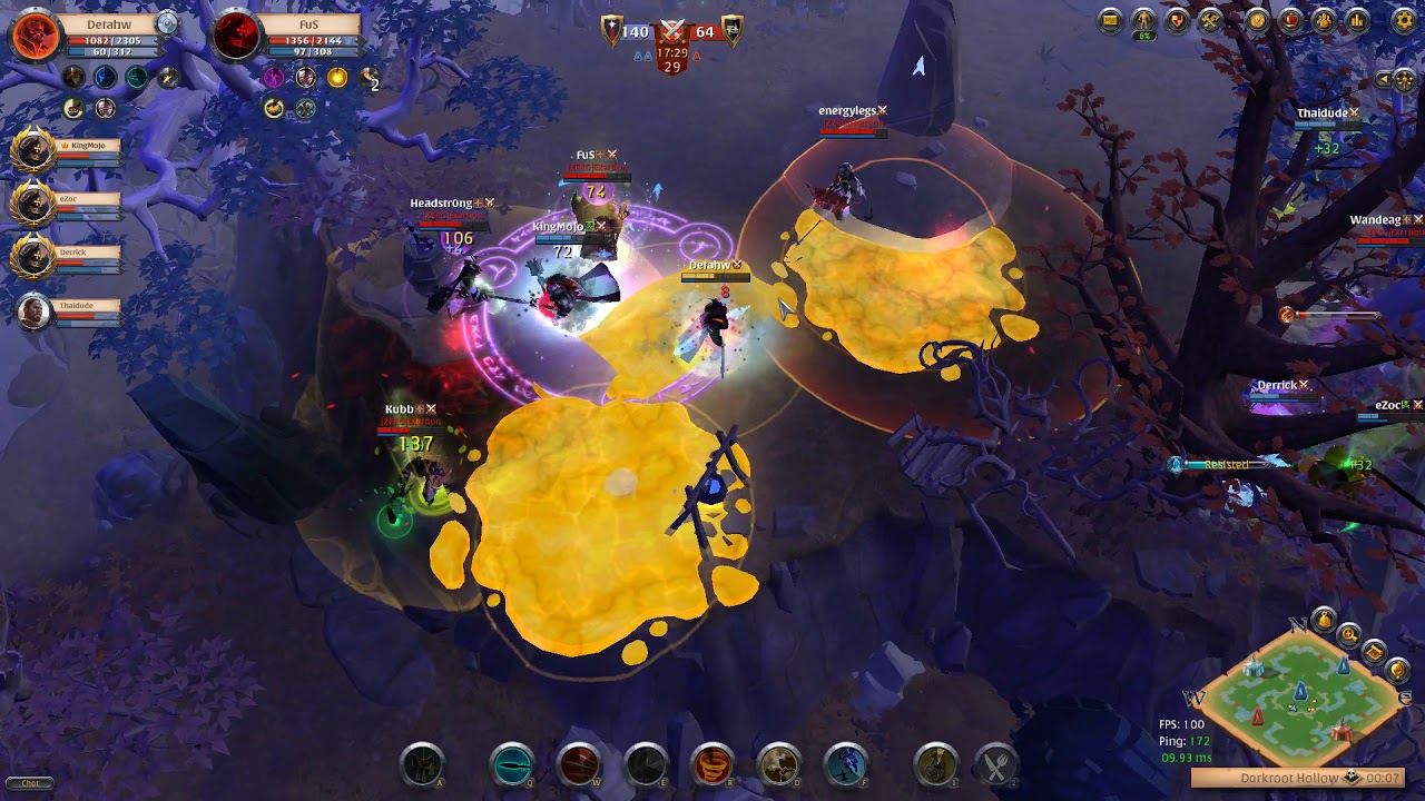 [GvG] The war continues! Money Guild A team vs Exertion A team! Albion Online