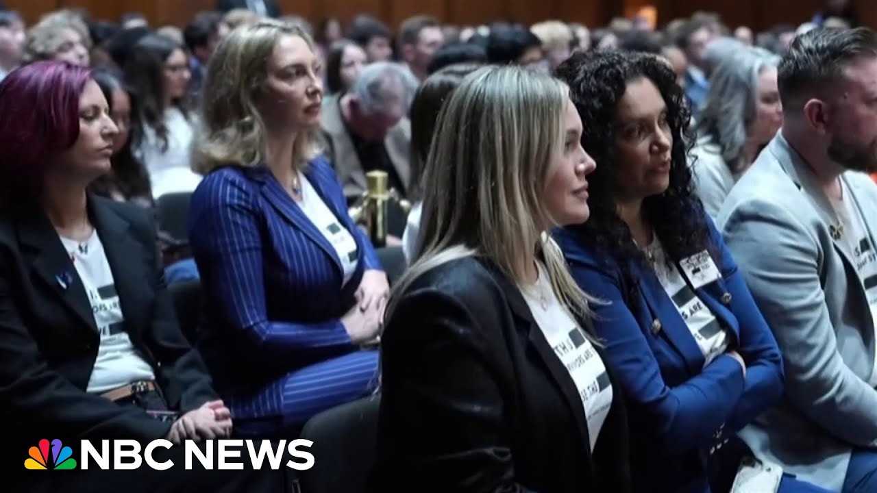 Epstein survivors in attendance for Todd Blanche's confirmation hearing