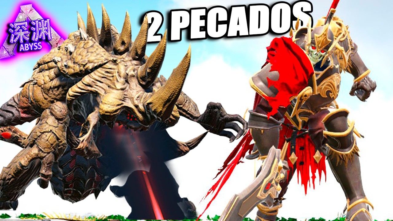 DOMEI 2 PECADOS CAPTAIS DE UMA VEZ!! - ARK ABYSS #55