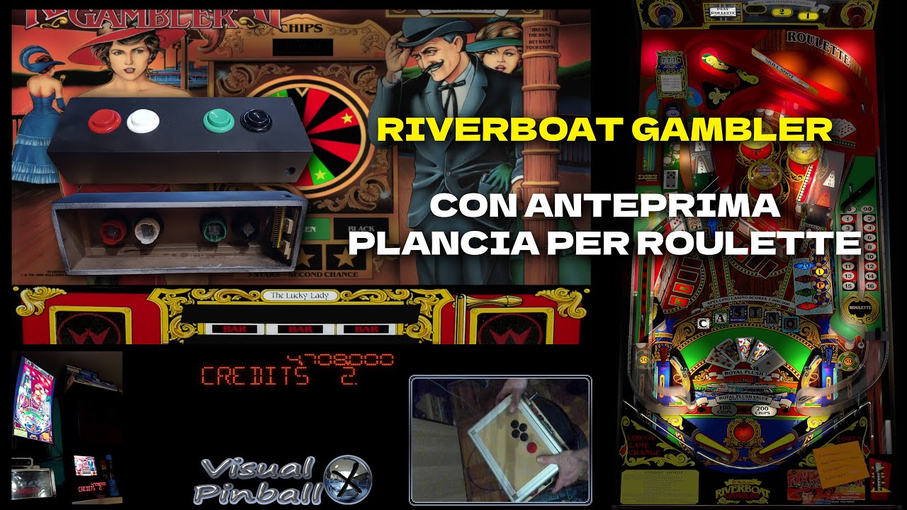Riverboat Gambler (Williams 1990) - Proviamolo [Visual Pinball X - VPX] (4K)