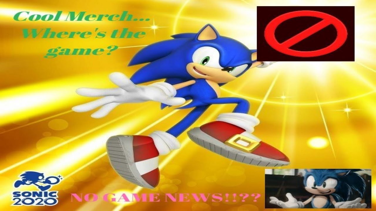 Sonic's 2021 Future Has Me Worried | Sonic Announcement (Merchandise News)