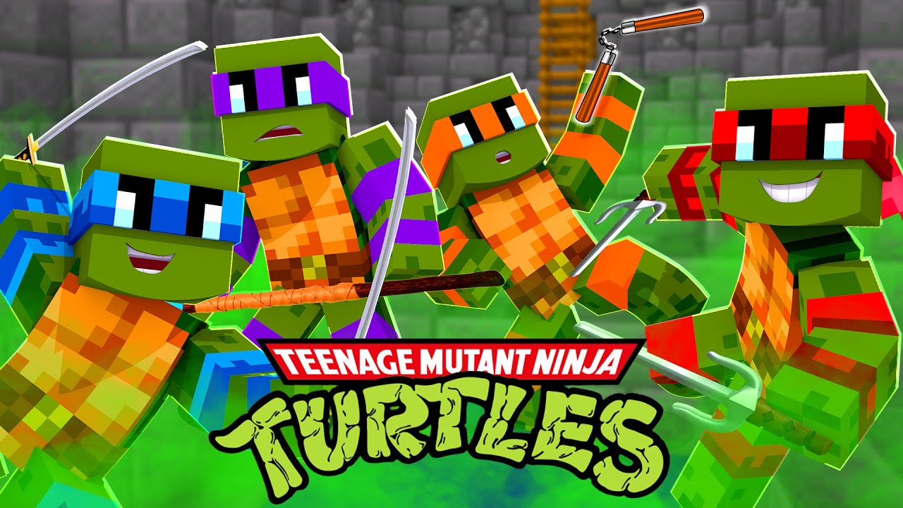 Teenage Mutant Ninja Turtles!? [29] | Sonic Survival Adventures | Minecraft