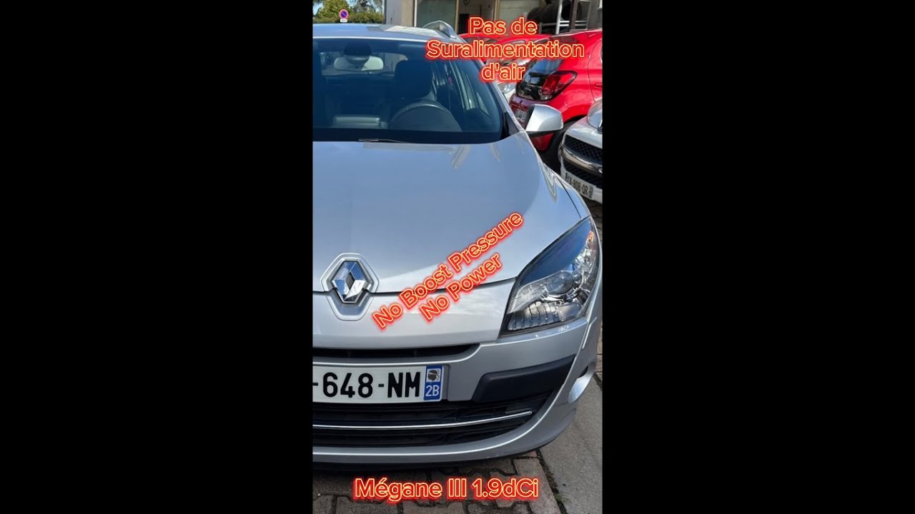 Mégane III 1.9dCi : Manque de puissance_Pas de Suralimentation d'air_No Boost Pressure