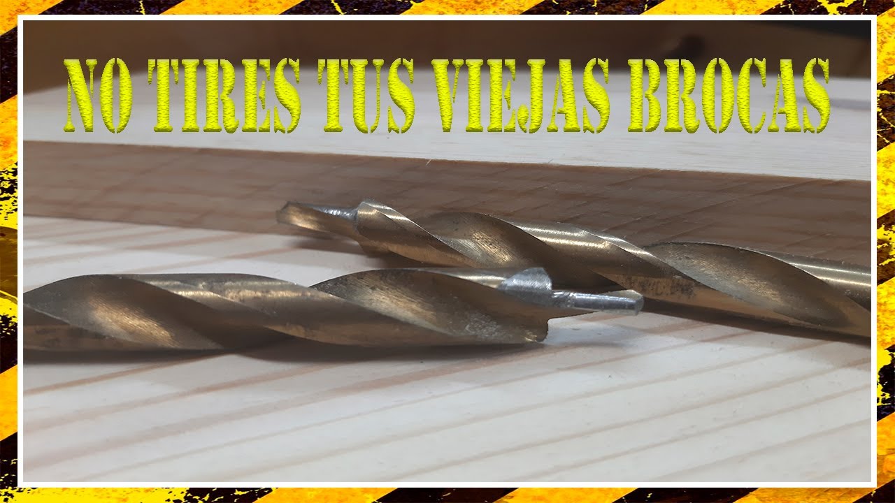como hacer una broca avellanadora