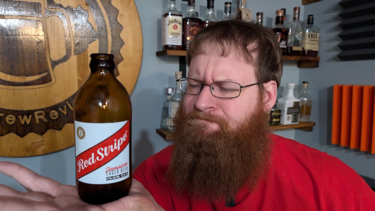 Обзор пива Red Stripe Lager!