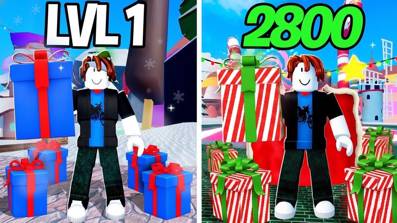 Từ Noob Lên Max Chỉ Dùng Hộp Quà Trong Blox Fruits!