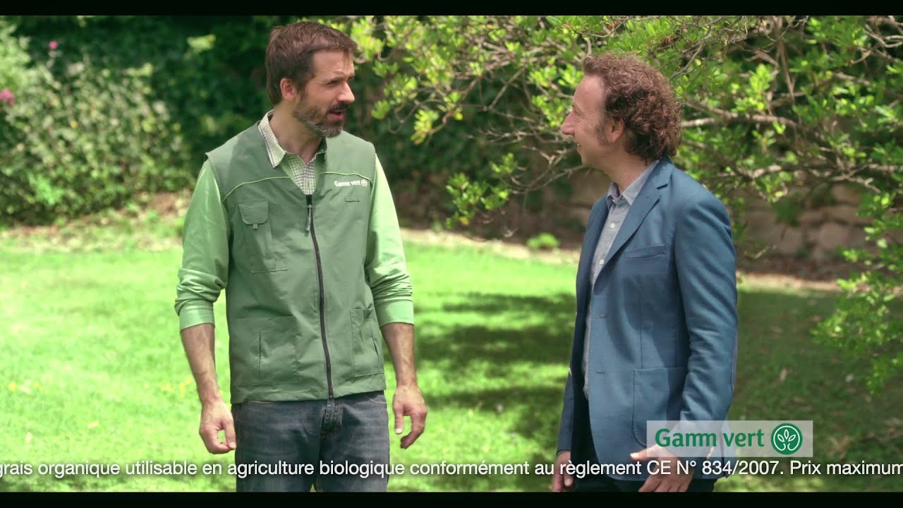 Gamm vert - Le go&ucirc;t du Jardin - Publicit&eacute; - R&eacute;paration express pour gazon