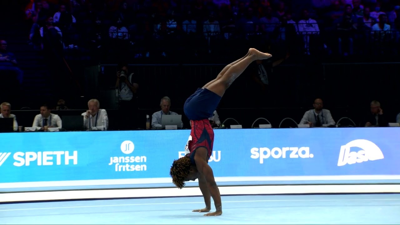 LARRAHONDO Juan (COL)_2023 Artistic Worlds, Antwerp (BEL)_Qualifications_Floor Exercise