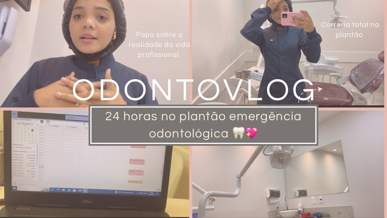 ODONTOVLOG: 24 horas no plantão de emergência odontológica + papo sobre a realidade profissional