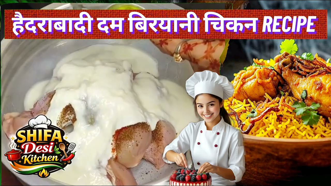 “Hyderabadi Dum Chicken Biryani | Restaurant Style Full Recipe” 