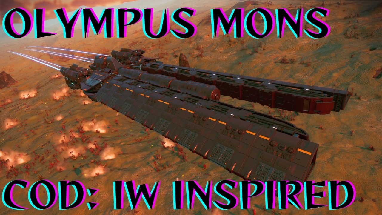 Olympus Mons From COD: IW Rebuilt in No Man’s Sky