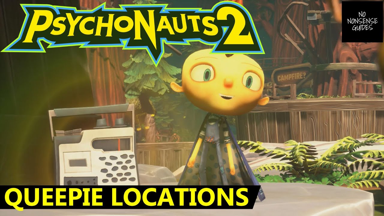 Psychonauts 2 Queepie Locations - All 6 - Dance Baby Dance Achievement