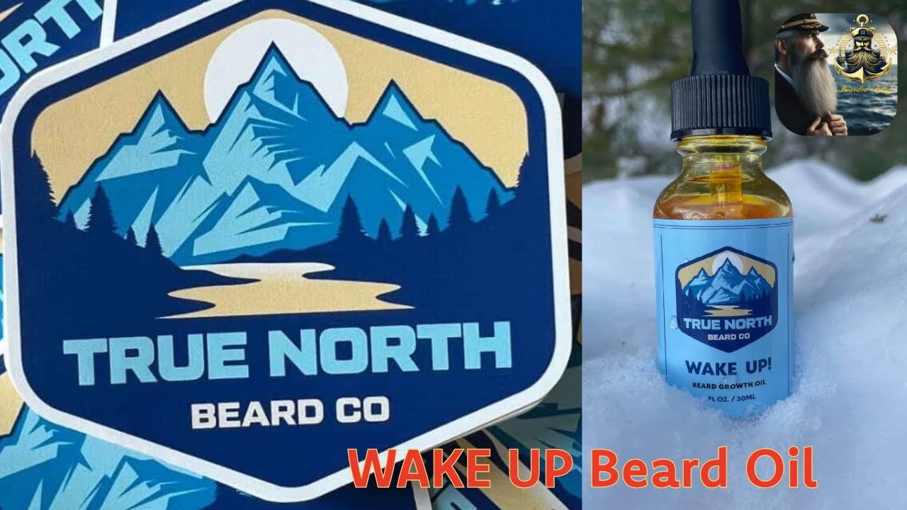 True North Beard Co. WAKE UP! one packed beard oil