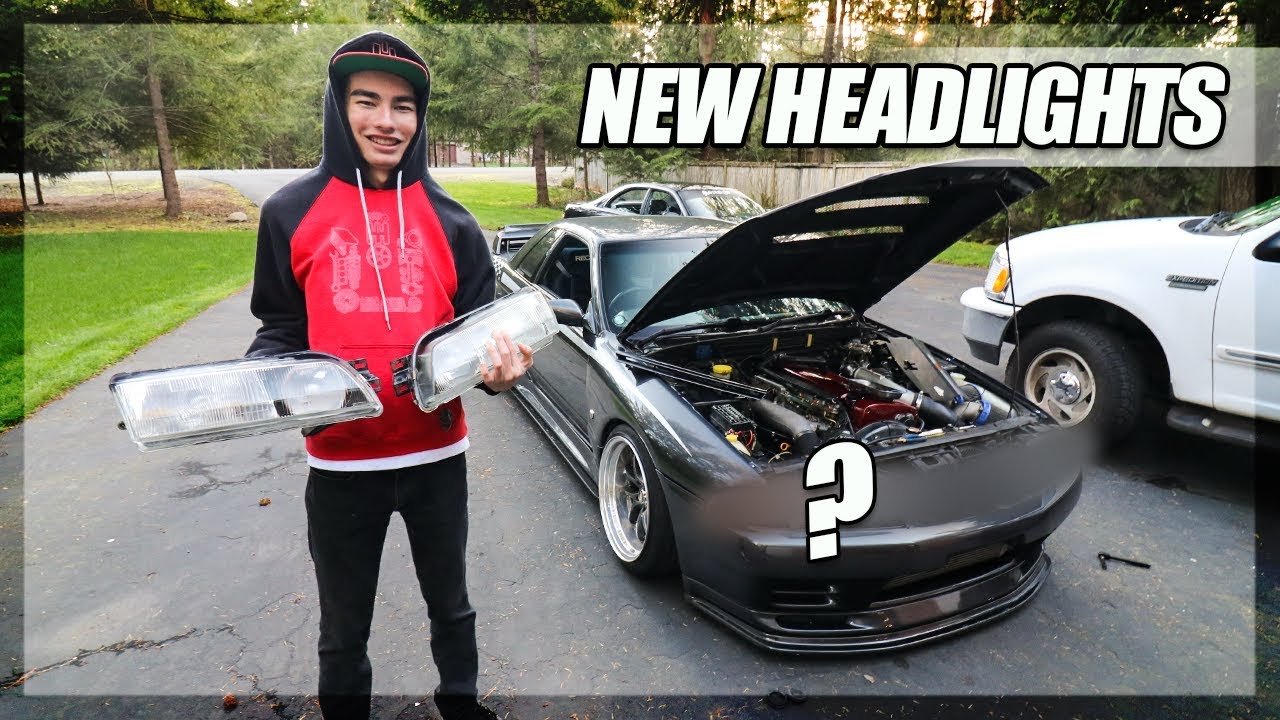 NEW Headlights for my Skyline GT-R! (Will Never Look the Same)