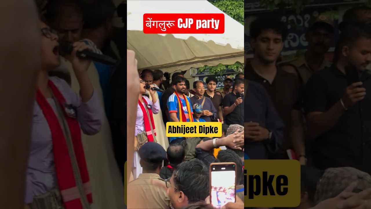 cockroach Janta Party benguluru Abhijeet Dipke cjp Founder