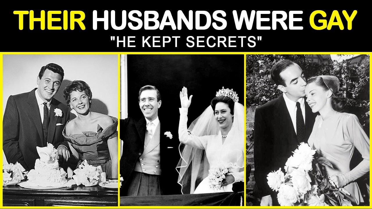 13 Famous Women Who Never Knew Their Husbands Were Gay | Old Hollywood Secrets