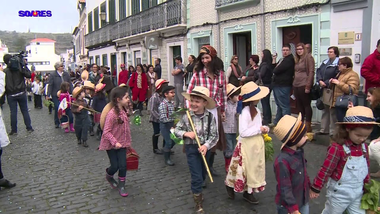 Carnaval da Pequenada na ilha do Faial, Açores-2014