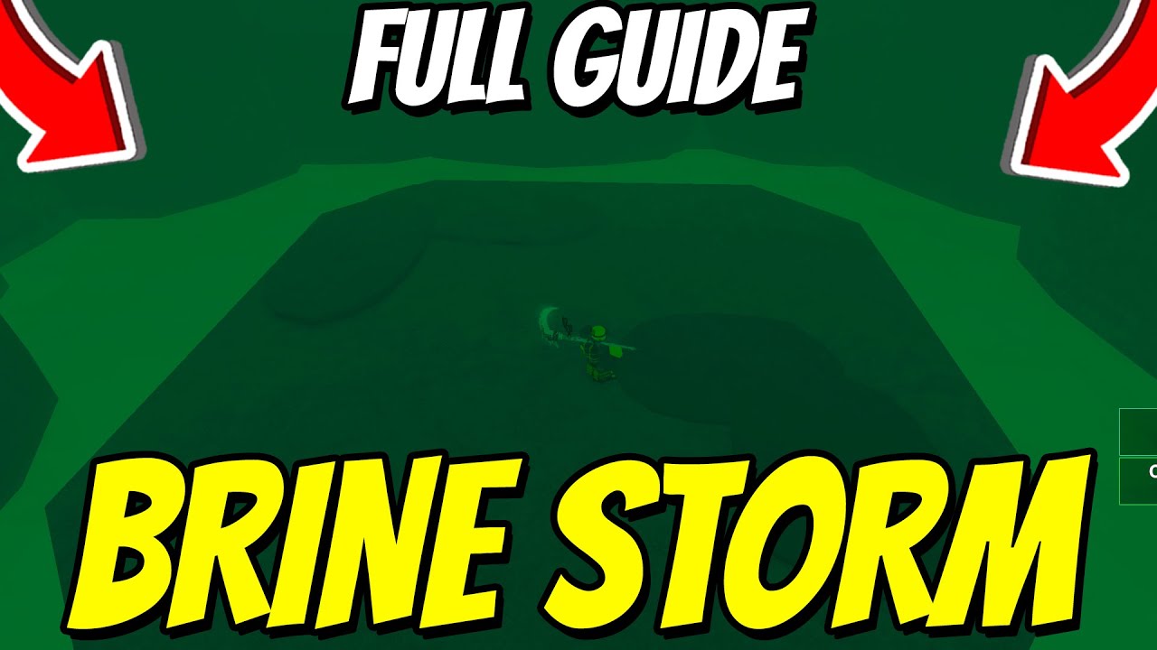 FULL GUIDE To The BRINE STORM UPDATE In Fisch! (How To Complete Brime Storm Update) Roblox