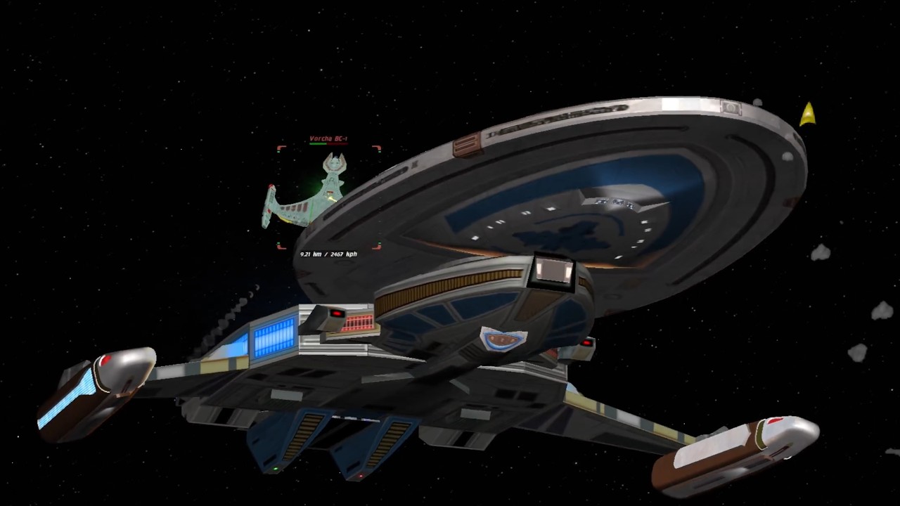 VIEWER REQUEST! The USS Yeager vs The Klingon Vor'cha Battlecruiser | Star Trek Bridge Commander